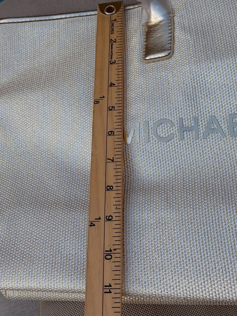 Michael Kors Gold Tote Bag summer , spring so chic ready